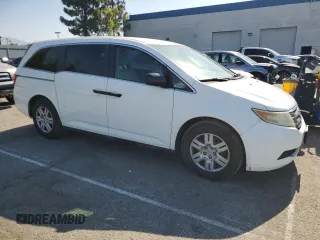 2011 Honda Odyssey LX z VIN 5FNRL5H2XBB054864, wystawiony jako Copart lot #59002395 z przebiegiem 146 987 mil mil oraz Czysty tytuł • Clean title. Historia ofert i sprzedaży dostępna na DreamBid. Obrazek 4.