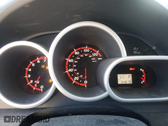 2010 Pontiac Vibe w/1SA with VIN 5Y2SP6E80AZ406654, listed as a Copart auction lot 72618834 with 34,878 mi miles and Salvage Title. Bid and sale history available at carsss.com. Image 9.