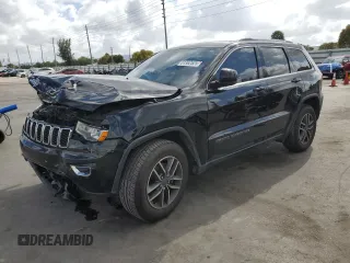 2020 Jeep Grand Cherokee Laredo E with VIN 1C4RJEAG0LC280941, listed as a Copart auction lot 51362525 with 44,460 mi miles and Non repairable. Bid and sale history available at DreamBid. Image 1.