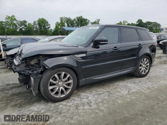 2014 Land Rover Range Rover Sport HSE with VIN SALWR2WF9EA502054, listed as a Copart auction lot 58497955 with 135,563 mi miles and Salvage title. Bid and sale history available at DreamBid. Image 1.