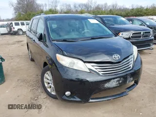 2013 Toyota Sienna XLE with VIN 5TDDK3DC9DS064154, listed as a IAAI auction lot 41898401 with 175,013 mi miles and . Bid and sale history available at DreamBid. Image 1.