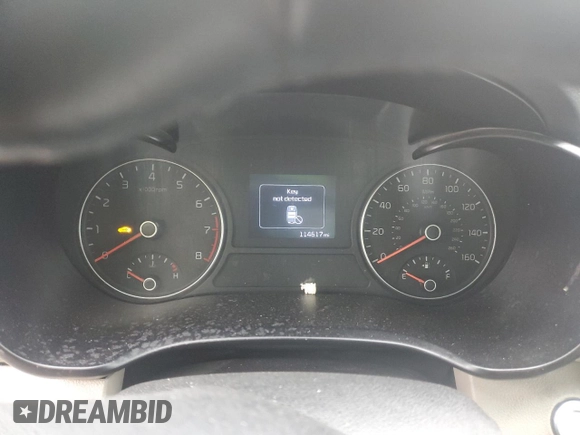 2017 Kia Optima EX with VIN 5XXGU4L3XHG143614, listed as a Copart auction lot 47607915 with 114,617 mi miles and Salvage title. Bid and sale history available at DreamBid. Image 9.