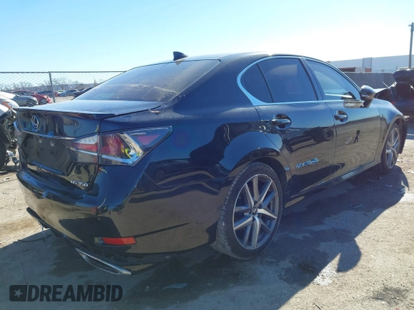 2016 Lexus GS 350 with VIN JTHBZ1BL9GA003381, listed as a IAAI auction lot 41151533 with 135,535 mi miles. Bid and sale history available at carsss.com. Image 4.