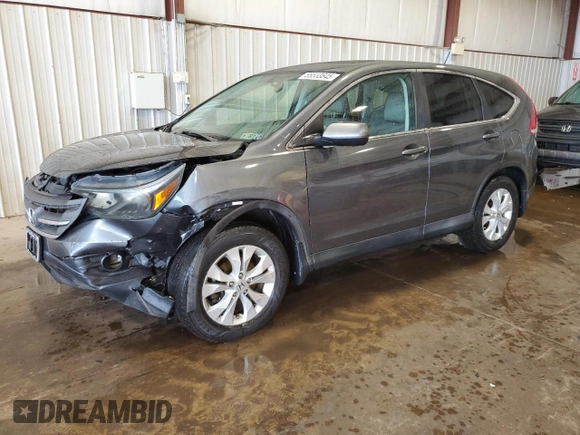 2013 Honda CR-V EX with VIN 2HKRM4H55DH648896, listed as a Copart auction lot 55533645 with 168,361 mi miles and Salvage Title. Bid and sale history available at DreamBid. Image 1.