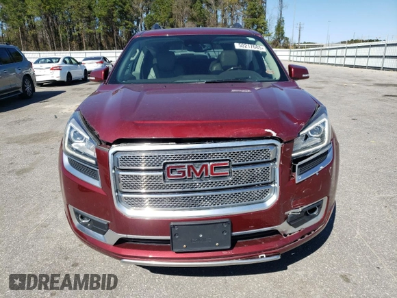 2016 GMC Acadia Denali with VIN 1GKKVTKD4GJ272796, listed as a Copart auction lot 50217685 with 91,594 mi miles and Salvage Title. Bid and sale history available at carsss.com. Image 5.