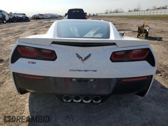 2016 Chevrolet Corvette Z51 2LT with VIN 1G1YK2D74G5115237, listed as a Copart auction lot 47268495 with 0 mi miles and Salvage Title. Bid and sale history available at carsss.com. Image 6.