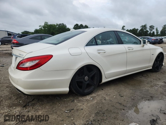 2012 Mercedes-Benz CLS 550 with VIN WDDLJ9BB5CA045629, listed as a Copart auction lot 64598765 with 169,067 mi miles and Clean title. Bid and sale history available at DreamBid. Image 3.