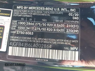2020 Mercedes-Benz GLE 350 z VIN 4JGFB4JB6LA202864, wystawiony jako IAAI lot #42135093 z przebiegiem Nie podano mil oraz . Historia ofert i sprzedaży dostępna na DreamBid. Obrazek 9.
