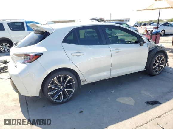 2019 Toyota Corolla Hatchback SE with VIN JTNK4RBE9K3048409, listed as a Copart auction lot 67071814 with 102,244 mi miles and Clean Title. Bid and sale history available at carsss.com. Image 3.