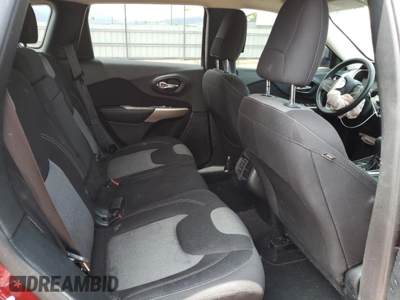 2017 Jeep Cherokee Sport with VIN 1C4PJMAB3HW621289, listed as a Copart auction lot 59317145 with 89,428 mi miles and Salvage title. Bid and sale history available at DreamBid. Image 11.