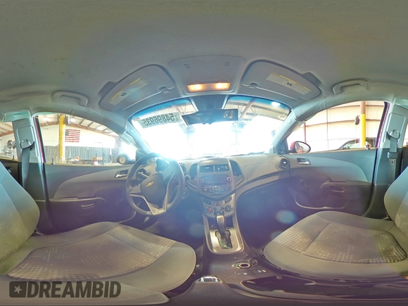 2012 Chevrolet Sonic LS z VIN 1G1JA5SHXC4115017, wystawiony jako Copart lot #54896935 z przebiegiem 167 219 mil mil oraz Szkoda całkowita • Salvage title. Historia ofert i sprzedaży dostępna na DreamBid. Obrazek 14.