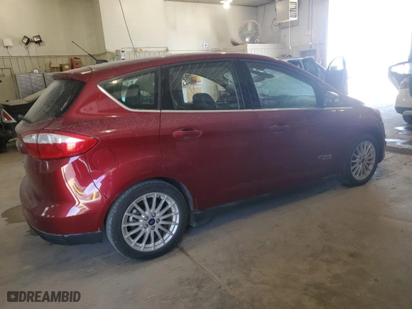 2015 Ford C-Max Energi SEL with VIN 1FADP5CU8FL103995, listed as a Copart auction lot 50555855 with NaN miles and Salvage Title. Bid and sale history available at carsss.com. Image 3.