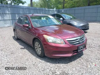 2011 Honda Accord LX with VIN 1HGCP2F39BA010000, listed as a IAAI auction lot 42554155 with 123,582 mi miles and . Bid and sale history available at DreamBid. Image 1.