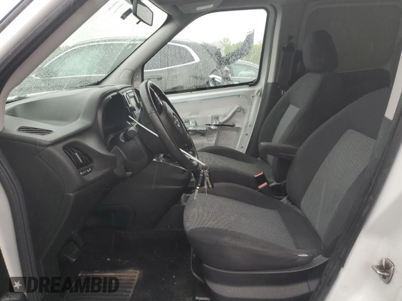 2016 Ram ProMaster City Cargo Tradesman with VIN ZFBERFAT7G6B11181, listed as a Copart auction lot 55583905 with 276,858 mi miles and Salvage Title. Bid and sale history available at DreamBid. Image 7.