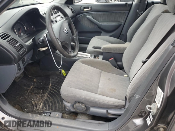 2005 Honda Civic LX z VIN 2HGES16575H577864, wystawiony jako Copart lot #55830085 z przebiegiem Nie podano mil oraz Szkoda całkowita • Salvage title. Historia ofert i sprzedaży dostępna na DreamBid. Obrazek 7.