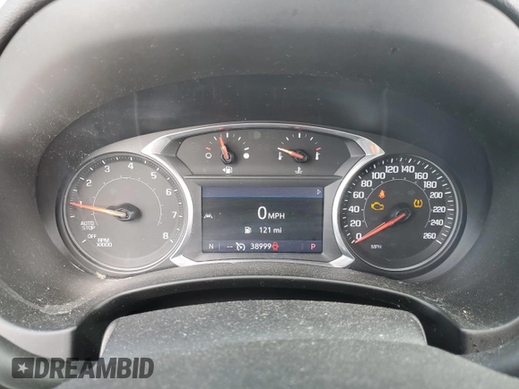 2022 GMC Terrain AT4 with VIN 3GKALYEV0NL152602, listed as a Copart auction lot 45644565 with 38,999 mi miles and Salvage Title. Bid and sale history available at DreamBid. Image 9.