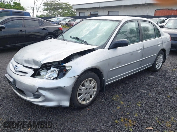 2005 Honda Civic LX with VIN 2HGES16545H568037, listed as a IAAI auction lot 41785307 with 170,913 mi miles and . Bid and sale history available at DreamBid. Image 17.
