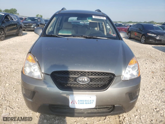 2009 Kia Rondo LX Base with VIN KNAFG528697282779, listed as a Copart auction lot 58926614 with 115,355 mi miles and Salvage Title. Bid and sale history available at carsss.com. Image 5.