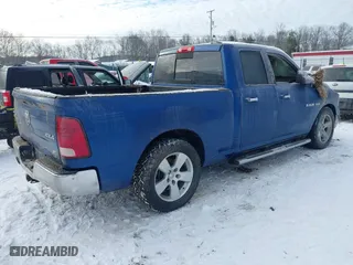 2010 Dodge Ram 1500 Laramie with VIN 1D7RV1GT2AS123776, listed as a IAAI auction lot 41615163 with 1 mi miles. Bid and sale history available at carsss.com. Image 4.