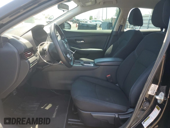 2020 Nissan Sentra S with VIN 3N1AB8BV6LY226031, listed as a Copart auction lot 55097185 with 27,795 mi miles and Clean Title. Bid and sale history available at carsss.com. Image 7.