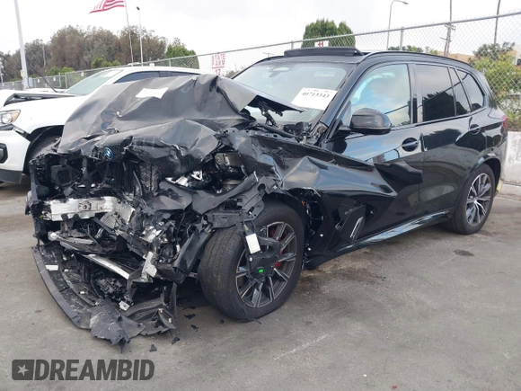 2023 BMW X5 xDrive45e z VIN 5UXTA6C02P9P59732, wystawiony jako IAAI lot #40713343 z przebiegiem Nie podano mil oraz . Historia ofert i sprzedaży dostępna na DreamBid. Obrazek 2.