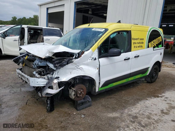 2020 Ford Transit Connect Van XL with VIN NM0LS7E74L1441471, listed as a Copart auction lot 66073144 with 0 mi miles and Salvage Title. Bid and sale history available at carsss.com. Image 1.