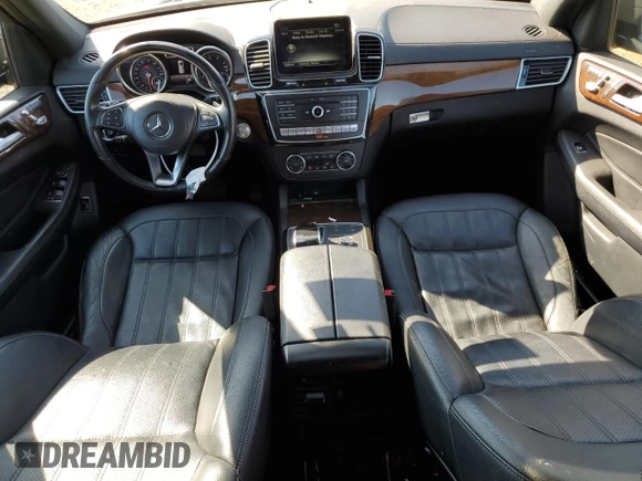 2017 Mercedes-Benz GLS 450 with VIN 4JGDF6EE9HA870581, listed as a Copart auction lot 72291504 with 92,036 mi miles and Salvage Title. Bid and sale history available at DreamBid. Image 8.