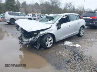 2015 Volvo V60 T5 Drive-E Premier with VIN YV140MEK9F1218549, listed as a IAAI auction lot 41728257 with 131,844 mi miles. Bid and sale history available at carsss.com. Image 2.