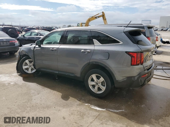 2023 Kia Sorento LX with VIN 5XYRG4LC8PG210737, listed as a Copart auction lot 43725585 with 22,588 mi miles and Salvage Title. Bid and sale history available at DreamBid. Image 2.
