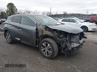 2020 Nissan Murano S with VIN 5N1AZ2AS7LN133105, listed as a IAAI auction lot 41145449 with 83,153 mi miles and . Bid and sale history available at carsss.com. Image 1.