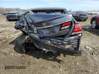 2014 Honda Civic EX with VIN 19XFB2F87EE062197, listed as a Copart auction lot 49826345 with 240,204 mi miles and Salvage Title. Bid and sale history available at carsss.com. Image 6.