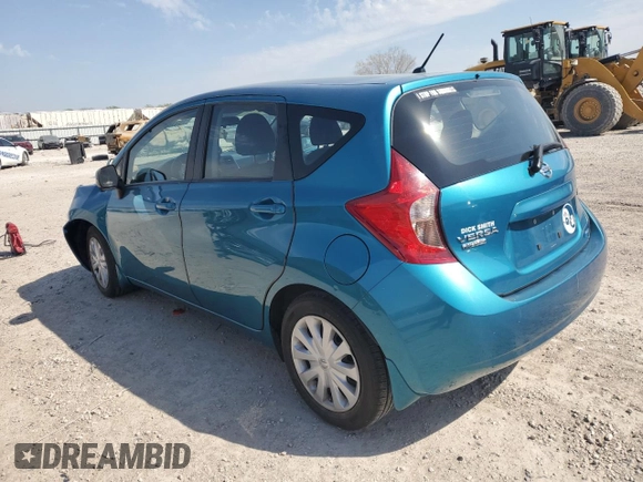 2014 Nissan Note SV with VIN 3N1CE2CP9EL373201, listed as a Copart auction lot 53180025 with 57,945 mi miles and Salvage Title. Bid and sale history available at DreamBid. Image 2.