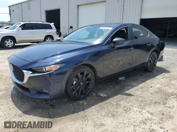 2024 Mazda 3 S Select Sport with VIN 3MZBPABM8RM434474, listed as a Copart auction lot 61492515 with 16,845 mi miles and Salvage title. Bid and sale history available at DreamBid. Image 1.