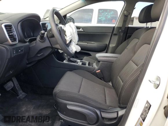 2022 Kia Sportage LX with VIN KNDPMCAC5N7000264, listed as a Copart auction lot 48331525 with 46,509 mi miles and Salvage Title. Bid and sale history available at carsss.com. Image 7.