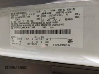 2018 Ford Transit с VIN 1FTYR1CM6JKA17257, выставлен на аукционе IAAI как лот 42487936 с пробегом 141 684 миль миль и . История ставок и продаж доступна на DreamBid. Изображение 9.