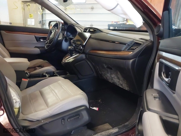 2019 Honda CR-V EX-L with VIN 5J6RW2H81KL024637, listed as a IAAI auction lot 41663832 with 59,374 mi miles. Bid and sale history available at carsss.com. Image 5.