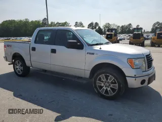 2014 Ford F-150 XL with VIN 1FTEW1CM6EFC60478, listed as a Copart auction lot 58873165 with 126,414 mi miles and Salvage title. Bid and sale history available at DreamBid. Image 4.