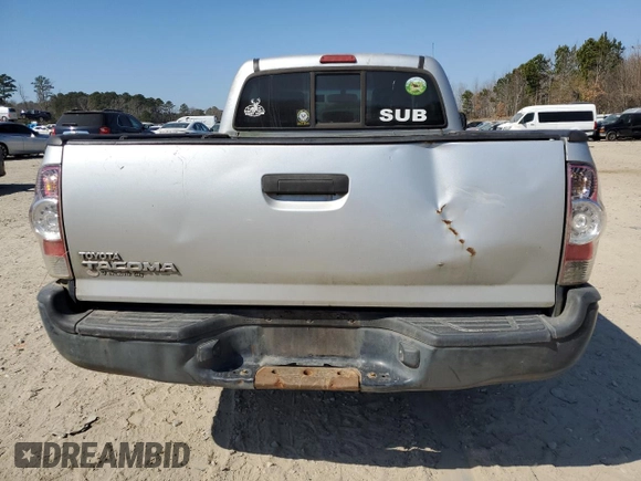 2008 Toyota Tacoma with VIN 5TENX22N48Z571489, listed as a Copart auction lot 48671065 with 261,845 mi miles and Salvage Title. Bid and sale history available at carsss.com. Image 6.