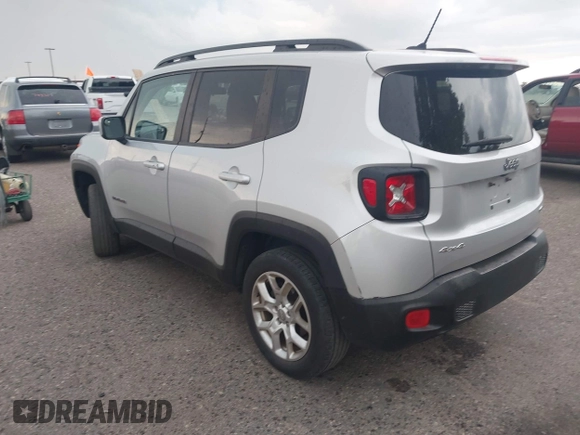 2017 Jeep Renegade Altitude with VIN ZACCJBBB2HPG36428, listed as a IAAI auction lot 42728630 with 162,318 mi miles and . Bid and sale history available at DreamBid. Image 3.