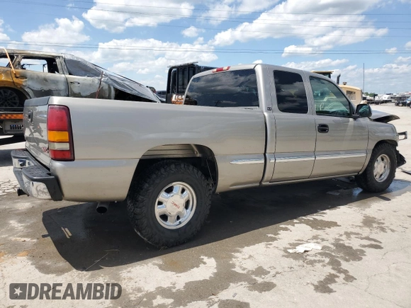 2001 GMC Sierra 1500 SLE z VIN 2GTEC19TX11393656, wystawiony jako Copart lot #56097465 z przebiegiem 133 629 mil mil oraz Szkoda całkowita • Salvage title. Historia ofert i sprzedaży dostępna na DreamBid. Obrazek 3.