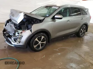 2017 Kia Sorento EX V6 with VIN 5XYPH4A58HG291295, listed as a Copart auction lot 43684065 with 109,559 mi miles and Clean Title. Bid and sale history available at carsss.com. Image 1.