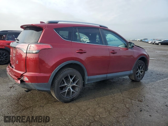 2018 Toyota RAV4 SE with VIN 2T3JFREV9JW846507, listed as a Copart auction lot 59038805 with Not provided miles and Salvage title. Bid and sale history available at DreamBid. Image 3.