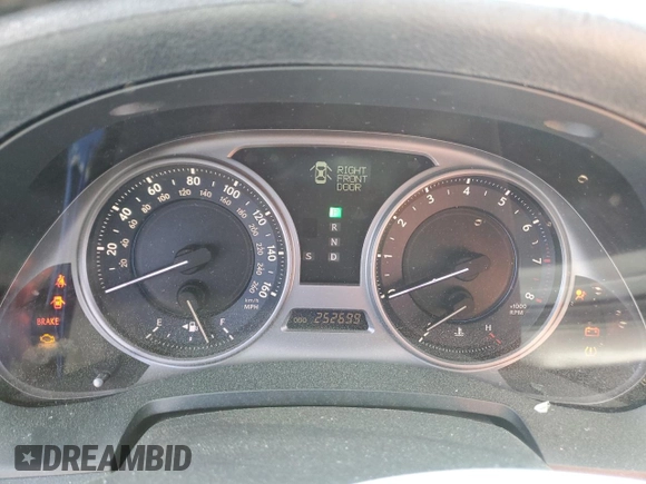 2006 Lexus IS 250 with VIN JTHCK262365003626, listed as a Copart auction lot 50768335 with 252,699 mi miles and Salvage Title. Bid and sale history available at DreamBid. Image 9.