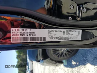 2022 Jeep Compass High Altitude with VIN 3C4NJDCB2NT122828, listed as a Copart auction lot 58183135 with 35,522 mi miles and Salvage title. Bid and sale history available at DreamBid. Image 14.