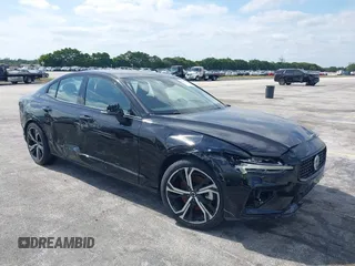 2025 Volvo S60 Plus with VIN 7JRL12GC0SG364646, listed as a IAAI auction lot 42108729 with 7,378 mi miles. Bid and sale history available at carsss.com. Image 1.