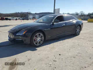 2018 Maserati Quattroporte S GranLusso z VIN ZAM56YPL6J1274054, wystawiony jako Copart lot #43738025 z przebiegiem 33 640 mil mil oraz Szkody całkowita. Historia ofert i sprzedaży dostępna na DreamBid. Obrazek 1.