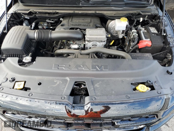 2024 Ram 1500 Big Horn with VIN 1C6SRFFT4RN127862, listed as a Copart auction lot 54328125 with 73,683 mi miles and Clean title. Bid and sale history available at DreamBid. Image 11.