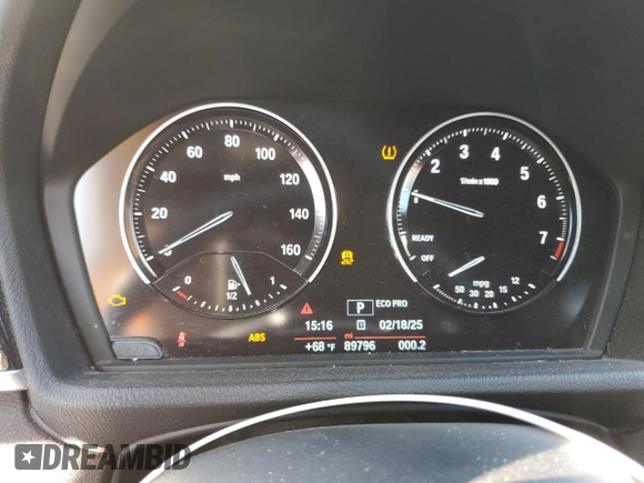 2018 BMW X2 sDrive28i with VIN WBXYJ3C34JEJ81876, listed as a Copart auction lot 45913425 with 89,796 mi miles and Salvage Title. Bid and sale history available at carsss.com. Image 9.
