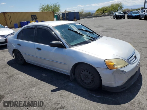 2001 Honda Civic LX z VIN 2HGES16521H519977, wystawiony jako Copart lot #55177585 z przebiegiem 152 993 mil mil oraz Czysty tytuł • Clean title. Historia ofert i sprzedaży dostępna na DreamBid. Obrazek 4.