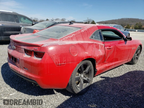 2011 Chevrolet Camaro 1LT with VIN 2G1FB1ED2B9150585, listed as a Copart auction lot 45028315 with 137,671 mi miles and Salvage title. Bid and sale history available at DreamBid. Image 3.